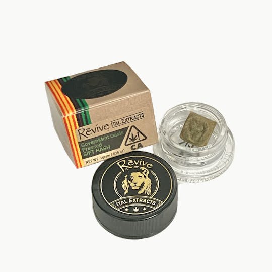 Revive Pure Life - GovernMint Oasis Pressed Sift Hash (1g) - 1