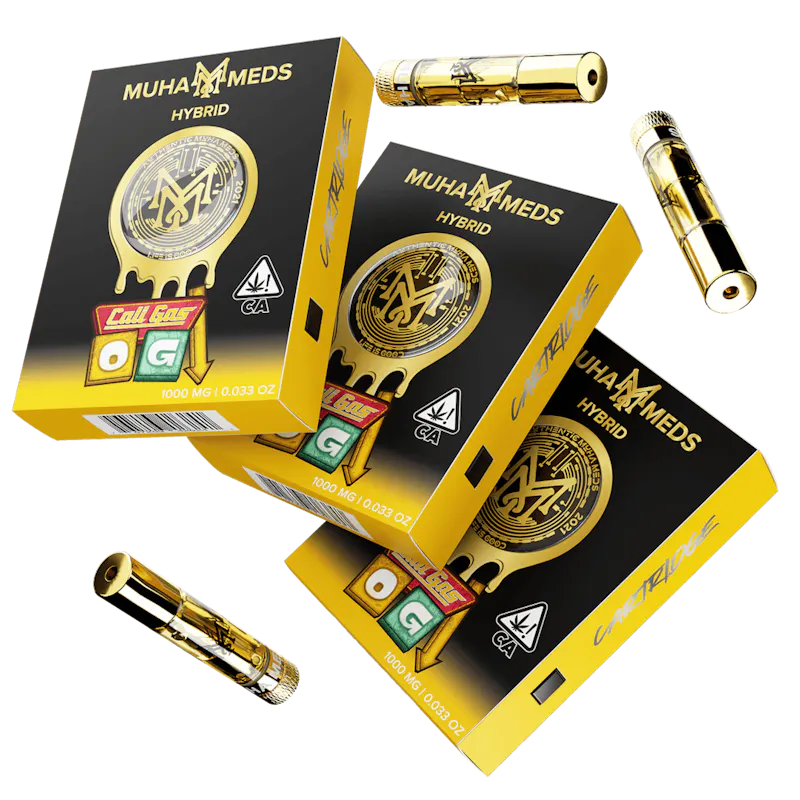 Muha Meds Cali Gas Og Cartridge 1g