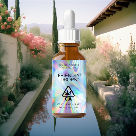 Friendly Brand - SFV OG 1000mg Full Spectrum Tincture - 1