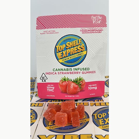 Top Shelf Express - Strawberry (100 mg) (Buy 2 get 1 for .01) - 1