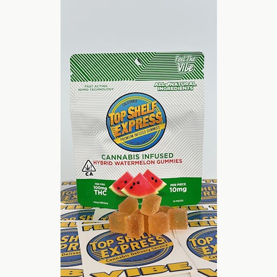 Top Shelf Express - Watermelon (100mg) (Buy 2 get 1 for .01) - 1