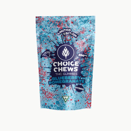 Choice Chews - Choice Chews - Blueberry Pomegranate (Hybrid) - 200mg - 1