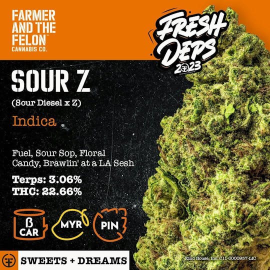 Farmer and the Felon - Farmer and the Felon | Flower Sour Z 1oz - 1