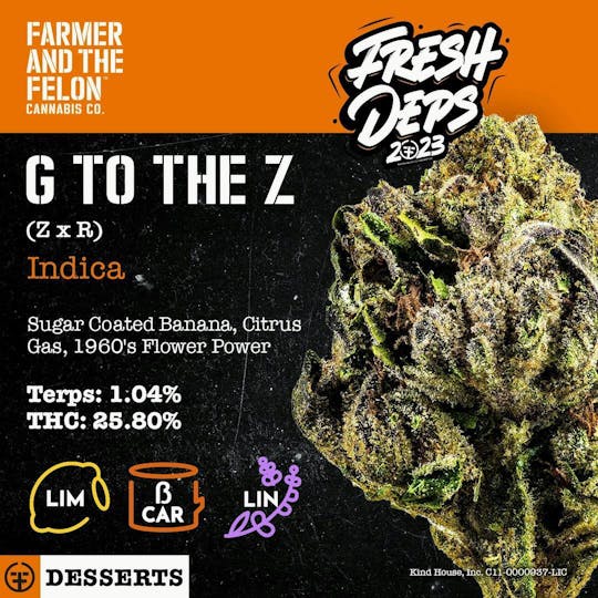 Farmer and the Felon - Farmer and the Felon | Flower G to the Z 1/8oz - 1