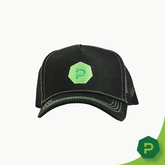 Puff Cannabis Company - PUFF Trucker Hat - Green Emblem - 1