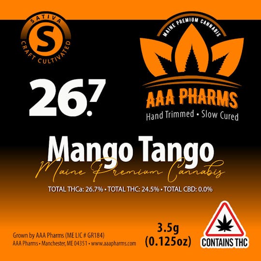 AAA Pharms - Mango Tango - Premium Flower - 1