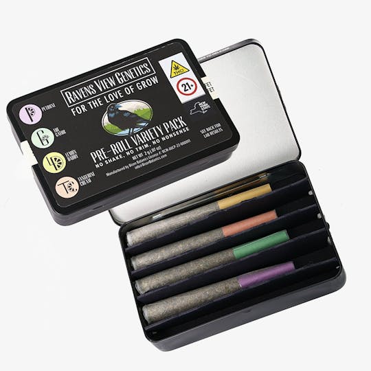 Ravens View Genetics - RVG Variety Pre-Roll Pack - 1