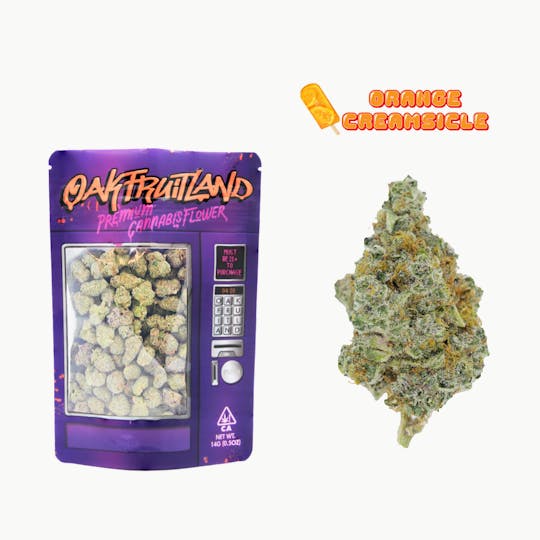 Oakfruitland (OFL) - Orange Creamsicle Premium Flower 14g - Funsize Series - 1