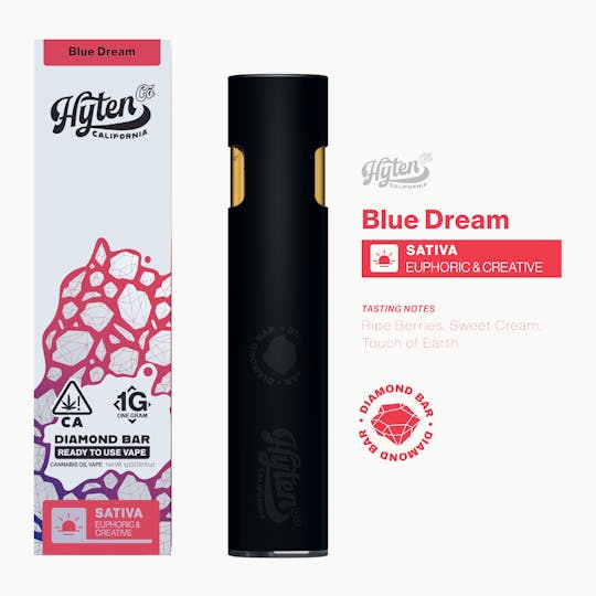 Hyten Company - Blue Dream - 1g Live Diamond Bar - 1