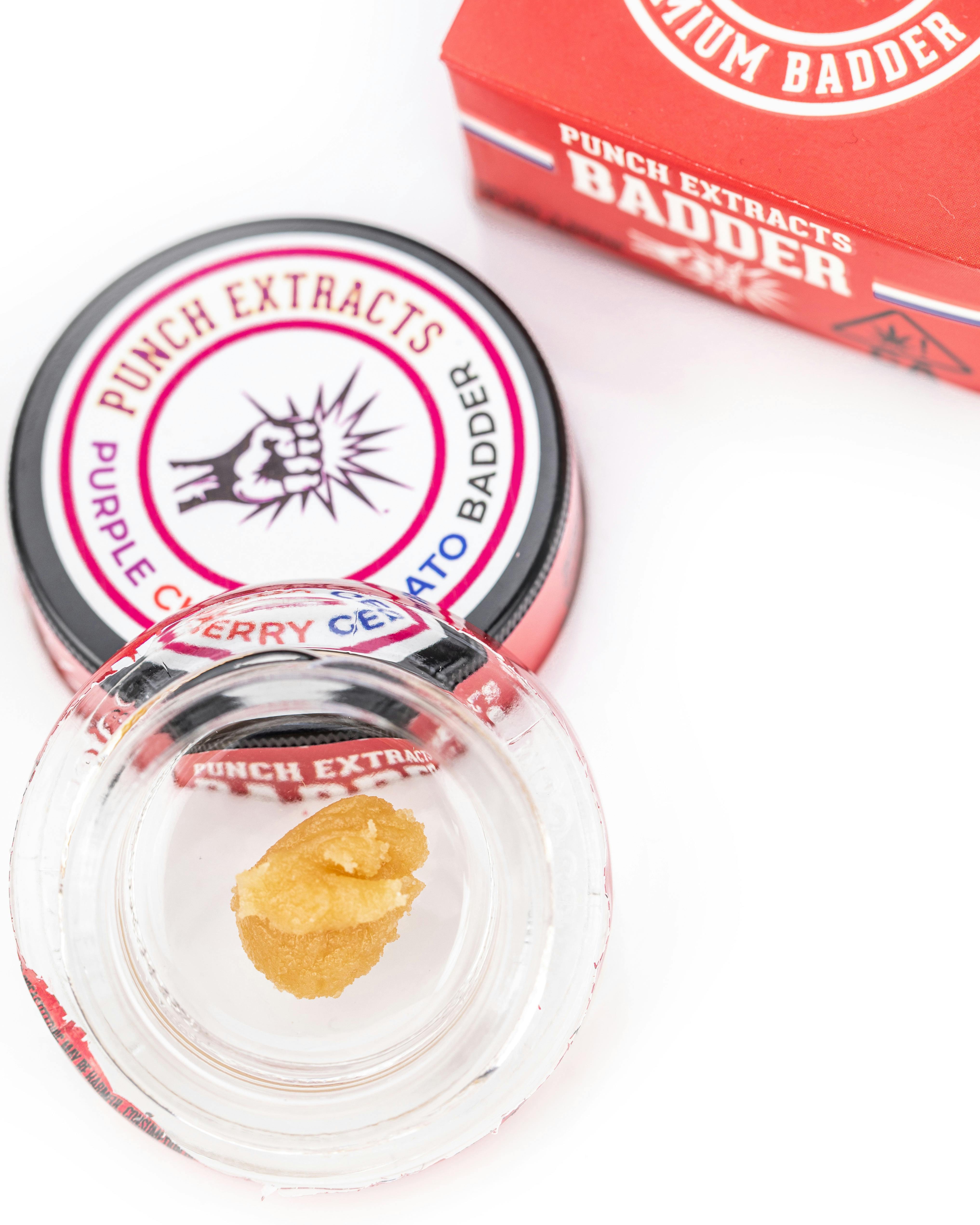 Punch BHO Badder Purple Cherry Gelato Punch Edibles & Extracts
