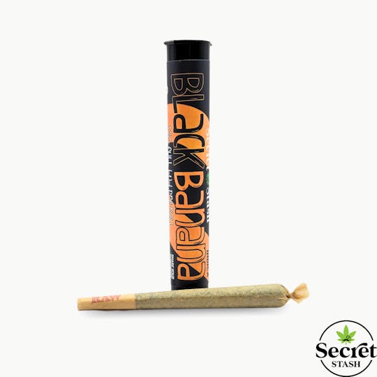 Secret Stash - Secret Stash | Full Bud Pre Roll | Black Banana | 1.2g - 1