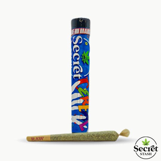 Secret Stash - Secret Stash | Full Bud Pre Roll | Cereal Milk | 1.2g - 1