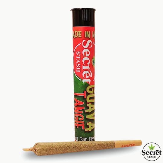 Secret Stash - Secret Stash | Full Bud Pre Roll | Guava Tangie | 1.2g - 1
