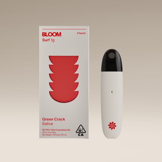 BLOOM - Bloom Classic Surf All-In-One 1000mg | Green Crack - 1