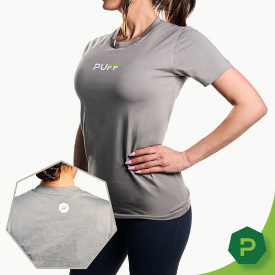 Puff Cannabis Company - PUFF T-Shirt Gray - 1