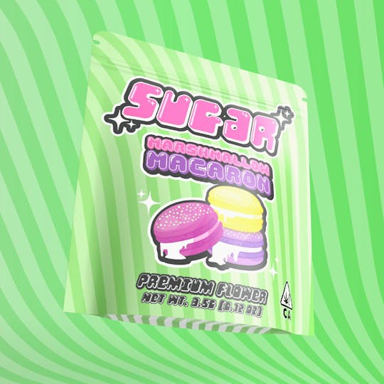 Traditional - Sugar - Marshmallow Macron 3.5g - 1