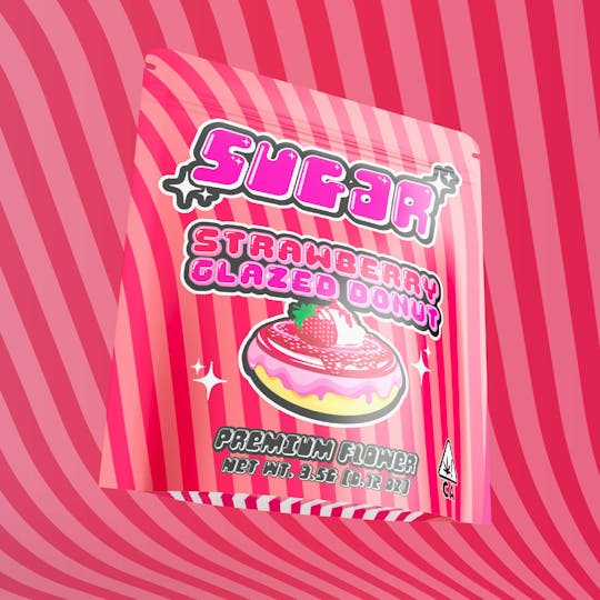 Traditional - Sugar - Strawberry Glazed Donut 3.5g - 1