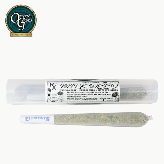 Organic Goods - Organic Goods Pre-Roll Milk Weed 1 G - 1