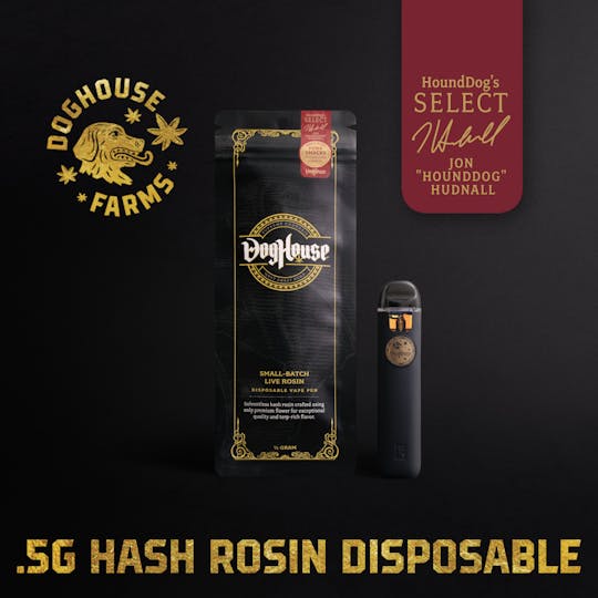 Doghouse Farms - Funk Smacks - .5g Hash Rosin Disposable - 1