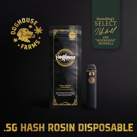 Doghouse Farms - Smacks - .5g Hash Rosin Disposable - 1