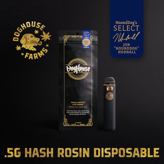 Doghouse Farms - Smack Cakes - .5g Hash Rosin Disposable - 1