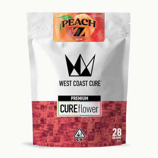 West Coast Cure - Peach Z - 28G Premium Flower - 1