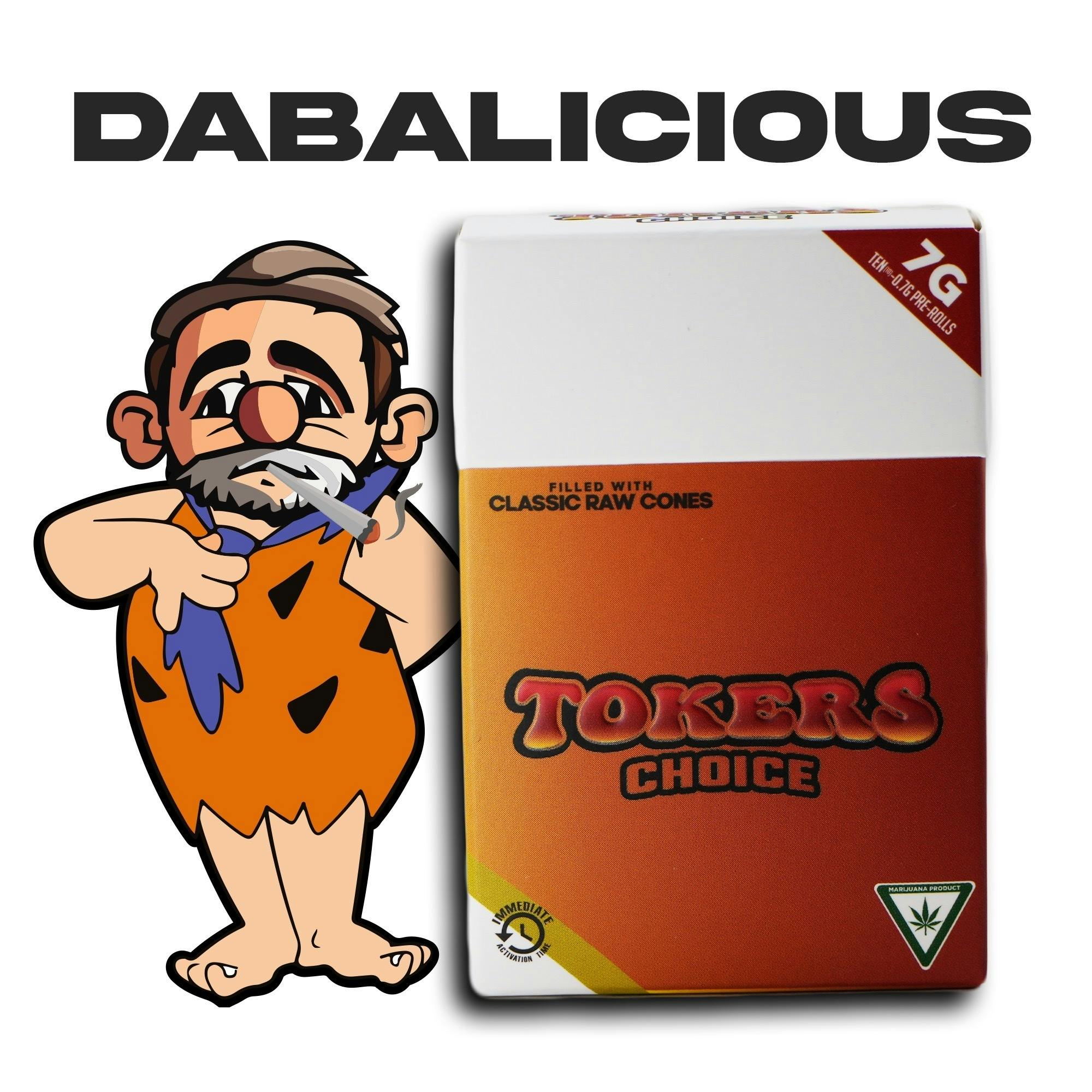 Tokers Choice - DABALICIOUS | 7 GRAM PREROLL 10 PACK - 1