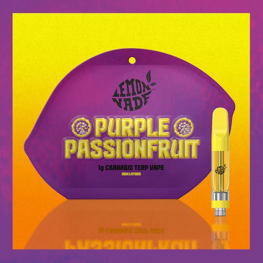 Lemonnade - Lemonnade - 1G 510 Cannabis Terp Vape - Purple Passionfruit - 1