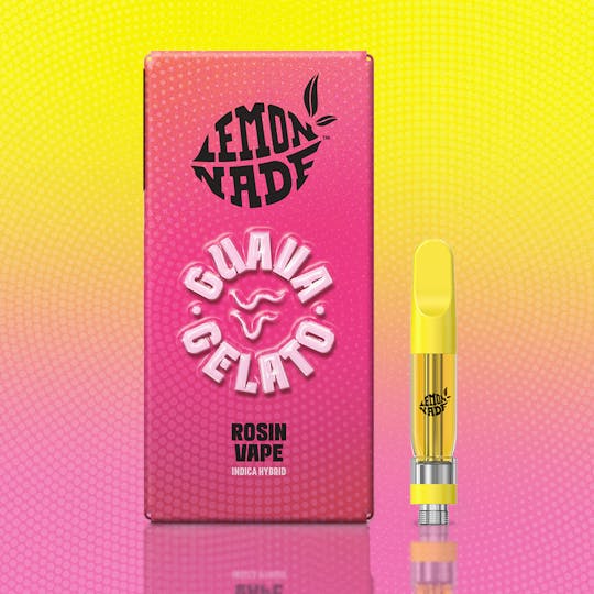 Lemonnade - Lemonnade - 1G 510 Live Rosin Vape - Guava Gelato - 1