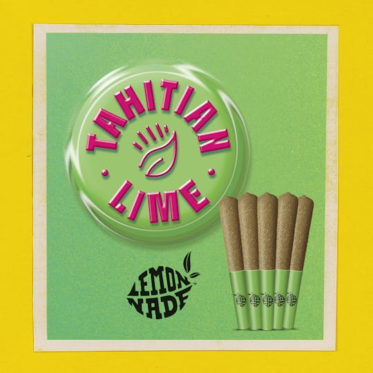 Lemonnade - Lemonnade - 5PK Infused Pre Rolls - Tahitian Lime - 1