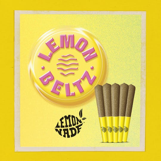 Lemonnade - Lemonnade - 5PK Infused Pre Rolls - Lemon Beltz - 1