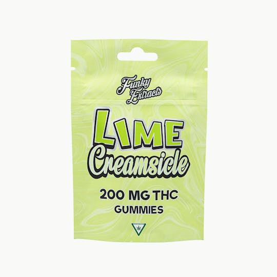 Funky Extracts - Funky Extracts Gummies - Lime Creamsicle (200mg) - 1