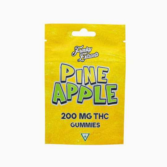Funky Extracts - Funky Extracts Gummies - Pineapple (200mg) - 1