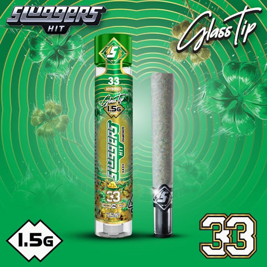 Sluggers Hit - Sluggers - Infused Preroll - 1.5g - 33 - 1
