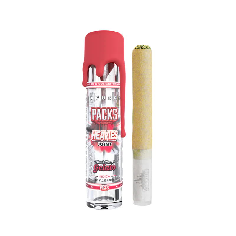 Packwoods Black Cherry Gelato Packs Heavies 2.5G