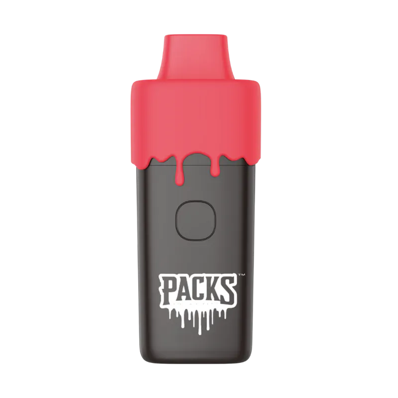 Packwoods BLACK CHERRY GELATO Packspod Live Resin Disposable 1G disposable