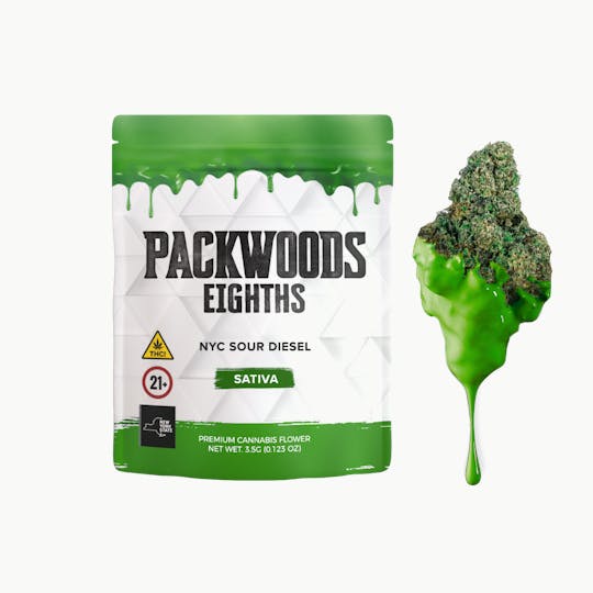 Packwoods - NYC SOUR DIESEL | Flower | 3.5G - 1