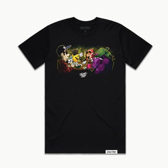 Jungle Boys - Jungle Boys Clothing | JB On Deck Tee - Small (Black) - 1