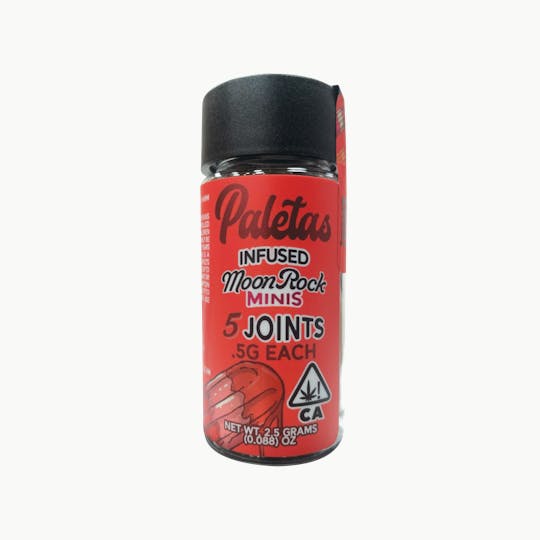 Paletas - Paletas: Watermelon OG - Indica Moonrock Infused Minis 5-Pack (2.5g) - 1