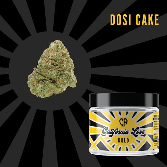 California Love - 3.5g Gold | Dosi Cake - 1