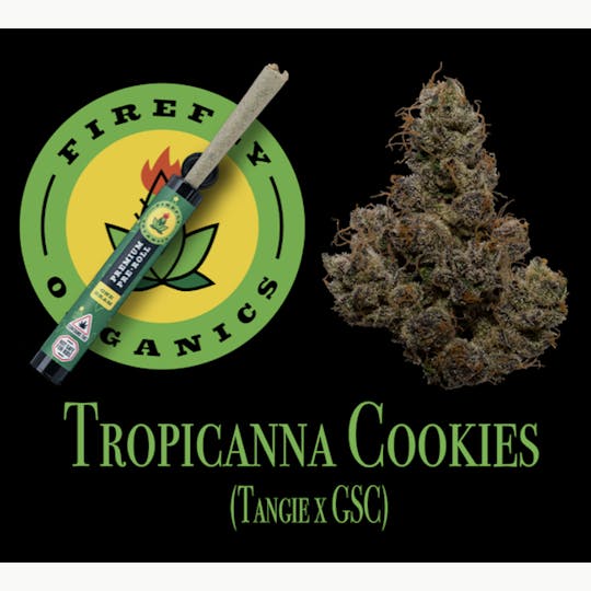 Firefly Organics - Tropicana Cookies - 1 Gram PreRoll - 1