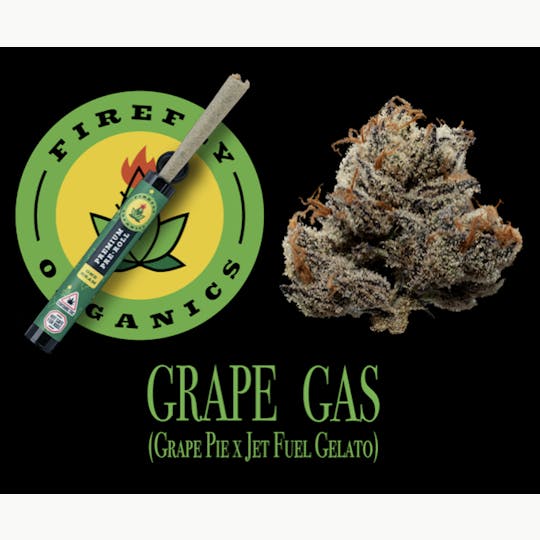 Firefly Organics - Grape Gas - 1 Gram PreRoll - 1