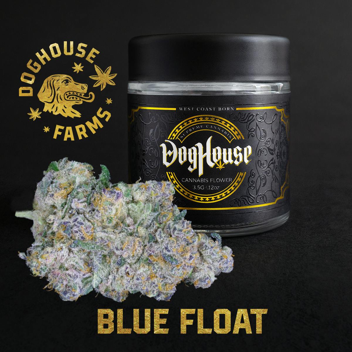 DogHouse Farms - Blue Float - Flower - Indica - 1