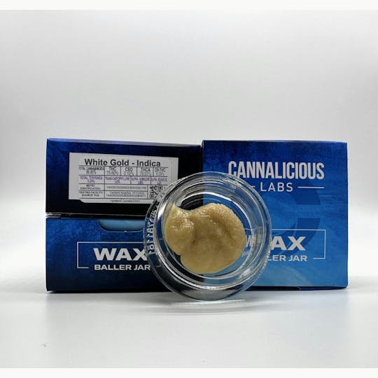 Cannalicious Labs - White Gold Wax - Indica - 1