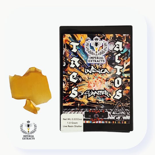 Imperial Extracts - Tres Altos-(1.0g Shatter- Indica) - 1