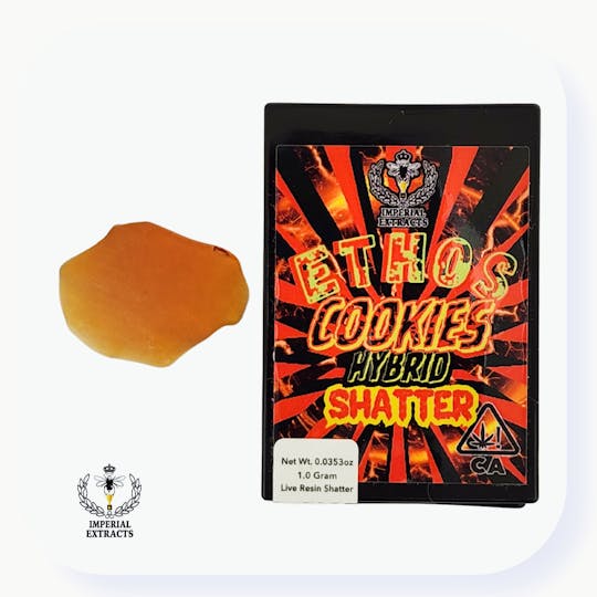 Imperial Extracts - Ethos Cookies (1.0g Shatter-Hybrid) - 1