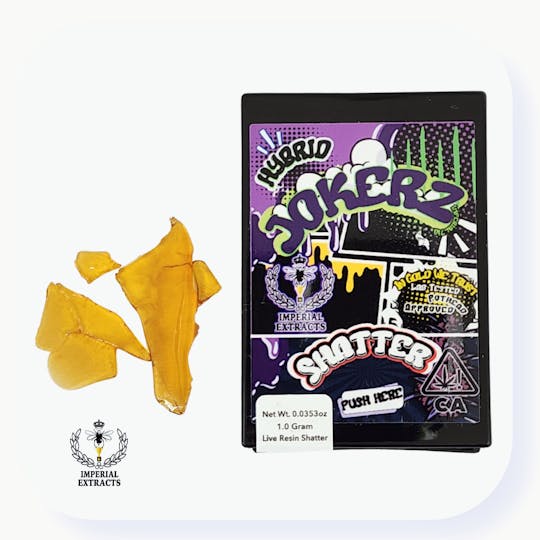 Imperial Extracts - Jokerz-(1.0g Shatter- Hybrid) - 1