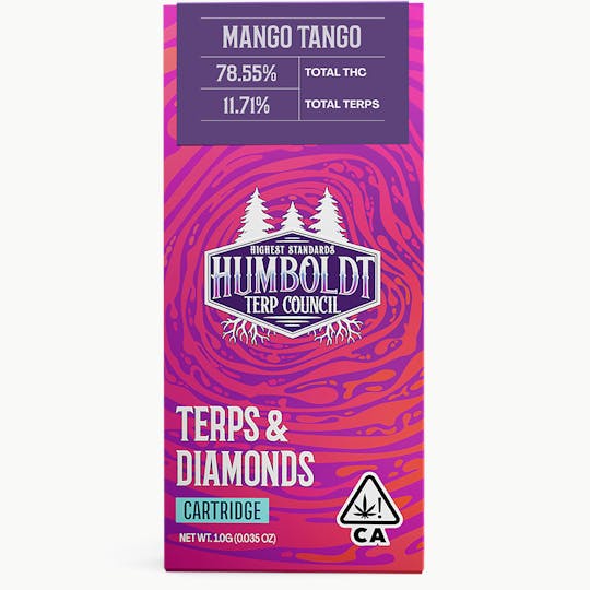 Humboldt Terp Council - Humboldt Terp Council | Live Resin Vape Cartridge Mango Tango 1g - 1