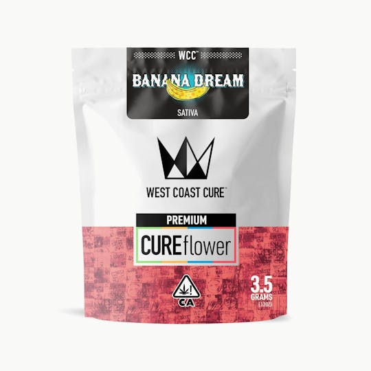 West Coast Cure - Banana Dream - 3.5G Premium Flower - 1