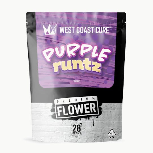 West Coast Cure - Purple Runtz - 28G Premium Flower - 1